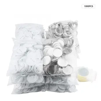 

1000pcs 58mm DIY Blank Pin Badge Button Parts Consumables for Pro Button Maker Badge Button Part