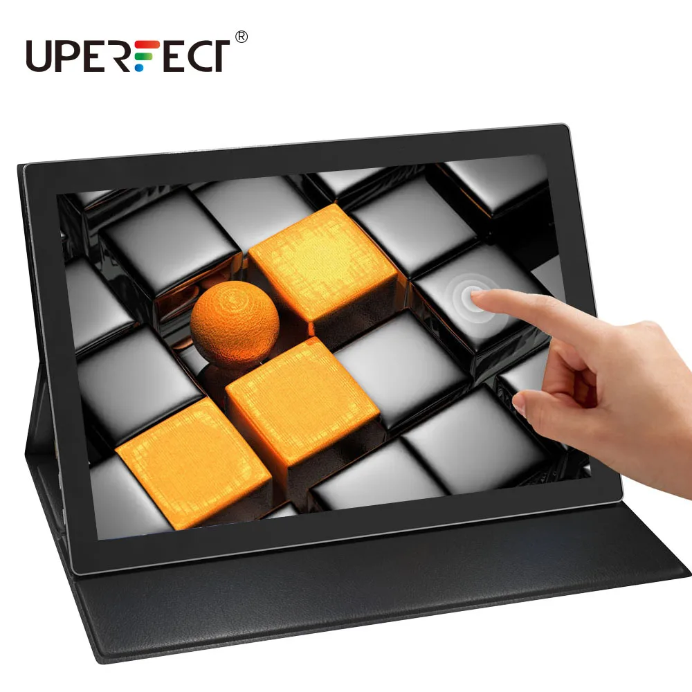 Портативный монитор UPERFECT Hdmi сенсорный экран 12 3 дюйма ПК PS4 Xbox 360 IPS HD ЖК дисплей