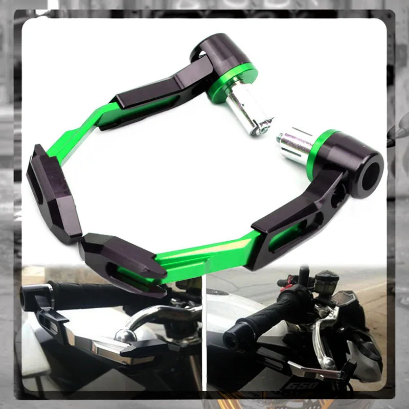For Kawasaki Ninja 650 ER6N ZX6R ZX10R ER6F ZX 6R 10R 636 Motorcycle CNC Handguard Brake Clutch Lever Handle Bar Guard Protector |