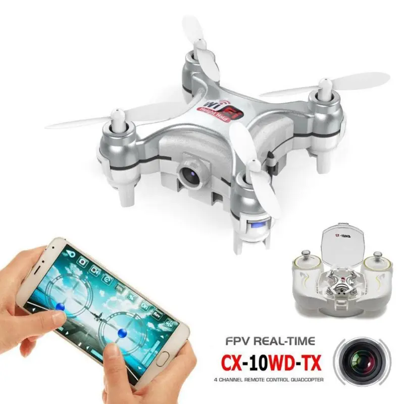 RC дроны 0.3MP камера дистанционного управления FPV Wifi мини Квадрокоптер подарки для детей