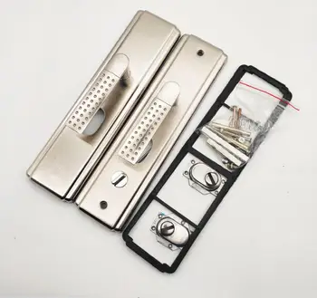 

high quality big anti-thief anti-explosion Multi-function door handle Adjustable direction mortise gate handle