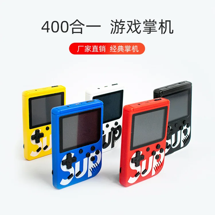 

Video Games Console Built-in 400 Retro Classic Games 3.0 Inch Portable Pocket Game Console Mini Handheld Player for Kids Gift