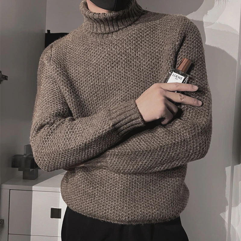Suéter Informal De Alta Calidad Para Hombre, Ropa Masculina De
