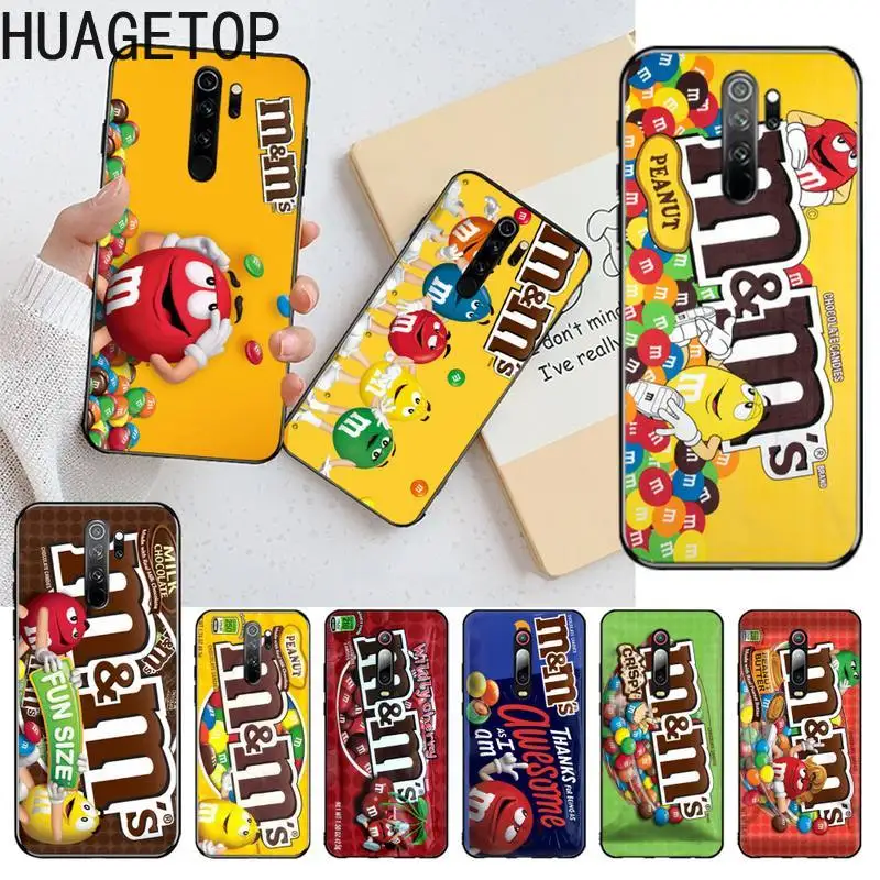MM Chocolate Box Shell Phone Case for Redmi Note 9 8 8T 8A 7 6 6A Go Pro Max K20 K30 | Мобильные телефоны и аксессуары