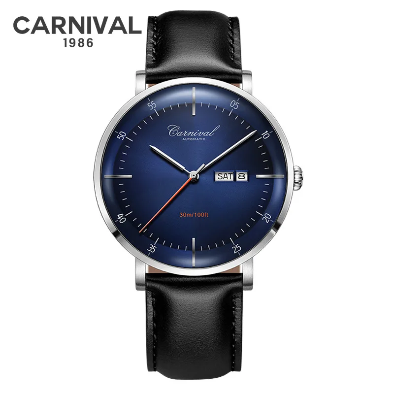 

Carnival Fully Automatic Analog Watch MEN'S Watch Large Dial MEN'S Watch