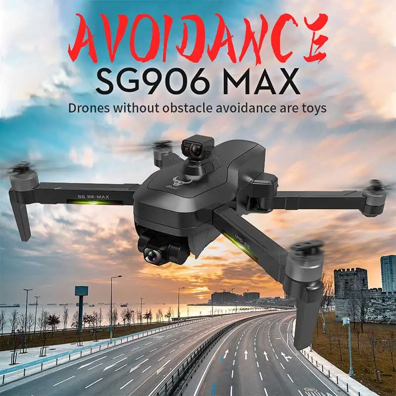 TRENDING! ZLL Camera Drone 4K Profesional SG906 Max with 3-Axis Gimbal 5G Wifi GPS Dron 1.2KM Brushless FPV Foldable Quadcopter SG906 Pro2