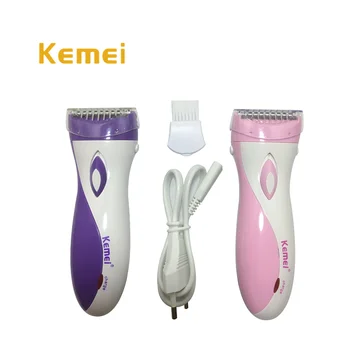 

kemei shaver for women Lady Shaver Leg Underarm Rechargeable Waterproof Bikini Armpit Epilator Razor for Women epilator