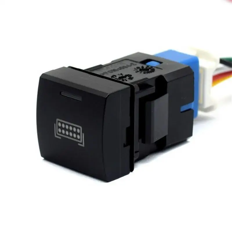 Новая панель приборов кнопочный переключатель 12V 3A синий светодиодный