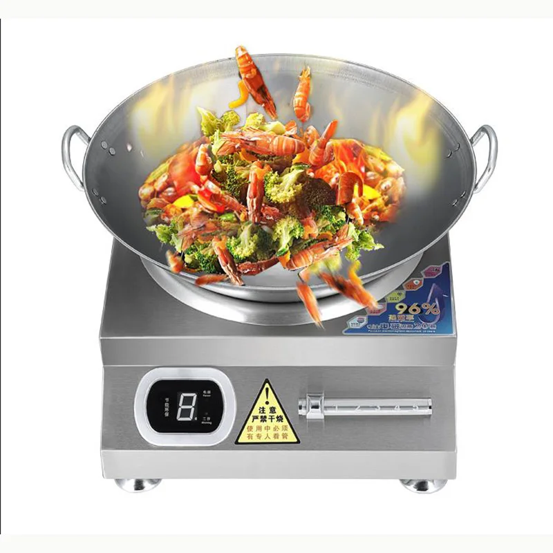 Cuisinière à induction commerciale Hall 5000w cuisinière électrique de bureau haute puissance appareils de cuisine ménagers à économie d'énergie haute puissance