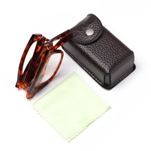 1 шт. Гибкие портативные очки унисекс для чтения, складные очки для чтения, подарок для родителей, дальнозоркость 100-400 градусов