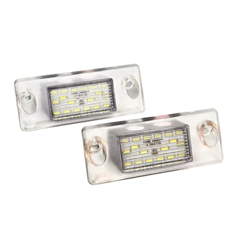 

2pcs Car LED Number License Plate Light Lamp For Audi A4 B5 1996-2000 A3 8L Facelift 1996 1997 1998 1999 2000