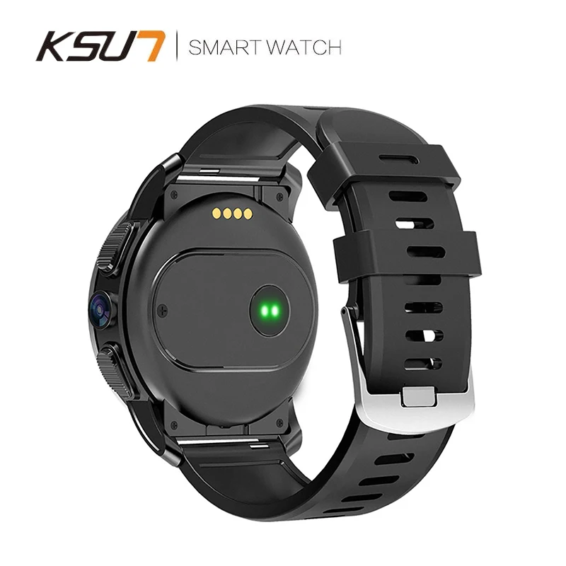 KSR907 Смарт-часы Android 7,1 MTK6739 3 ГБ+ 32 ГБ 454*454 AMOLED экран 800 мАч батарея двойная система Смарт-часы gps умные часы для мужчин