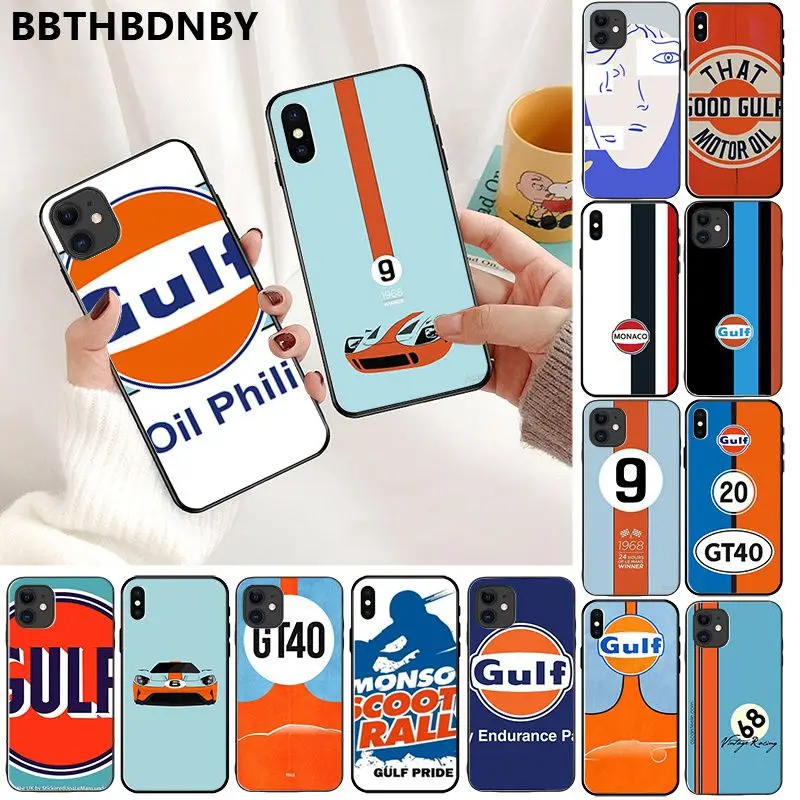 Phone Case ford gulf Black Soft Shell Cover for iPhone 11 pro XS MAX 8 7 6 6S Plus X 5 5S SE XR case |