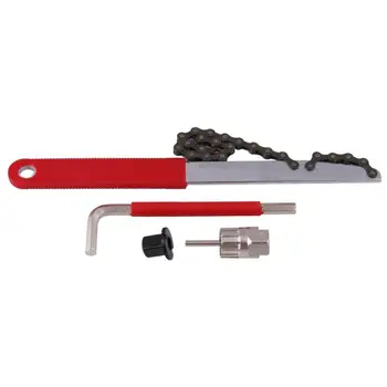 

Chain Whip Cassette Removal Tool Bike Bicycle Tools Bicycle Repair Cleaning Tool for Disassembling Middle Axle Flywheel Chain