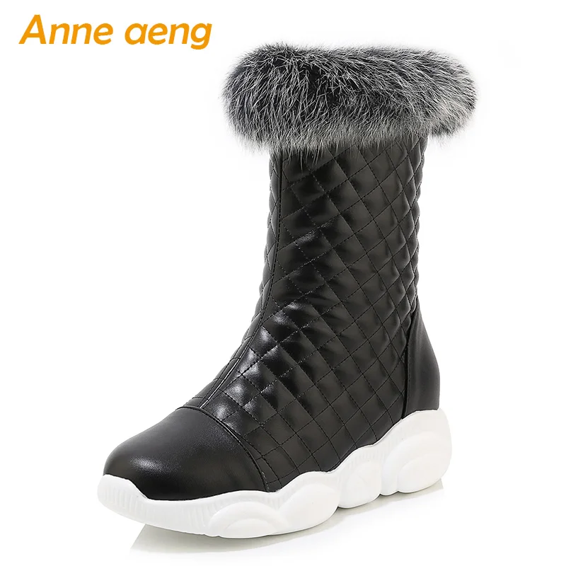 2019 г. новые зимние женские ботильоны повседневная однотонная женская обувь на