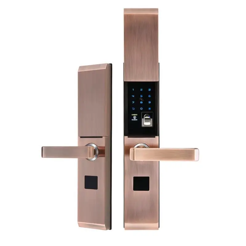 

2018 APP WiFi Smart IC Card Password Fingerprint Door Lock