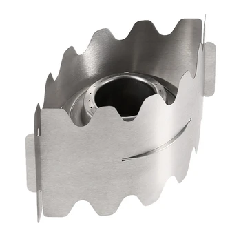 

Mini Alcohol Stove Outdoor Camping Stove Portable Windproof Alcohol Stove