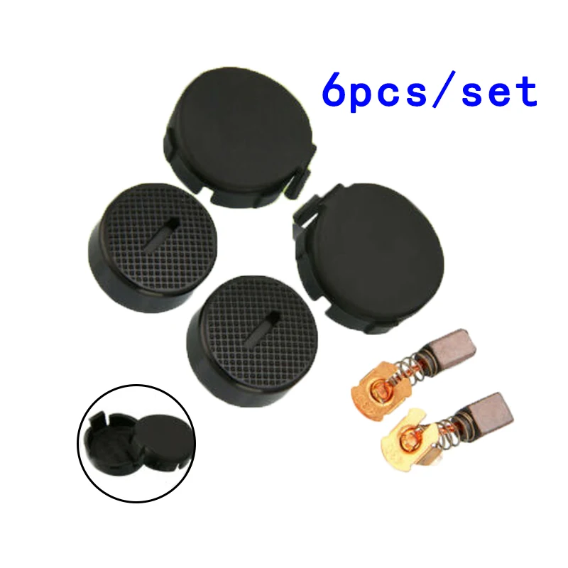 1 пара угольных щеток+ крышка для Makita BGA450 BGA452 DGA452 GA400 BGA402