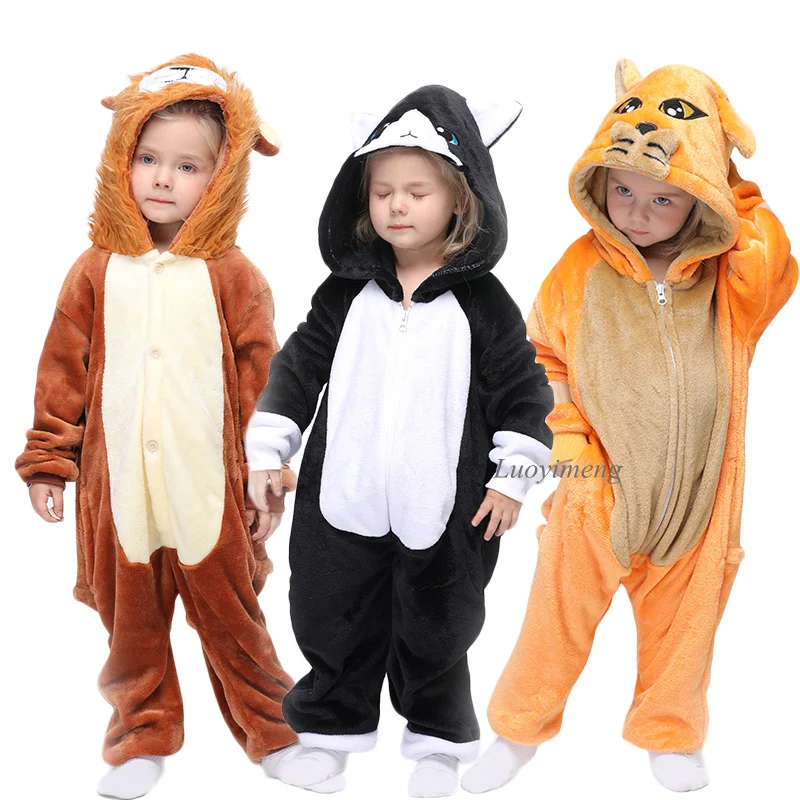 Unicorn Kigurumi Pajamas For Children Baby Girls Pyjamas Boys Sleepwear Animal Stitch Lion Cat Onesies Kids Costume Jumpsuits Unicorn Kigurumi Pajamas For Children Baby Girls Pyjamas Boys Sleepwear Animal Stitch Lion Cat Onesies Kids Costume Jumpsuits
