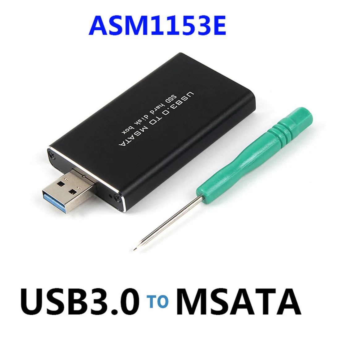 XT-XINTE 5 Гбит/с USB 3,0 mSATA корпус для USB3.0 для мини-интерфейс жесткого диска SATA адаптер M2 жесткий диск SSD Внешний HDD Мобильный Box