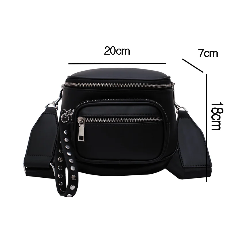 Женская поясная сумка модная через плечо нагрудная сумка Широкий ремень мягкая искусственная кожа женская сумка-мессенджер для дам высокое качество