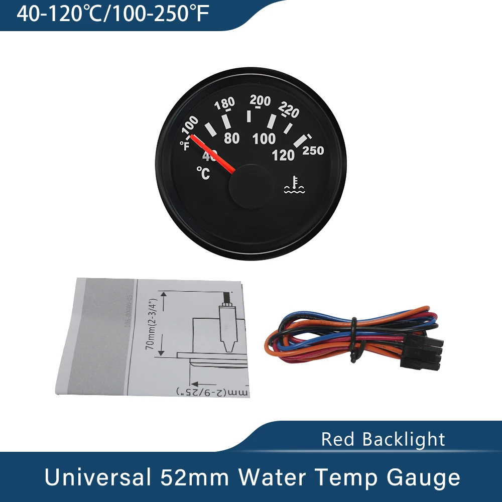 Sensor de temperatura del agua para coche, rosca M14 * 1,5 M16 * 1,5,  301-22ohm, con alarma, Sensor de temperatura para barco marino 12/24V -  AliExpress