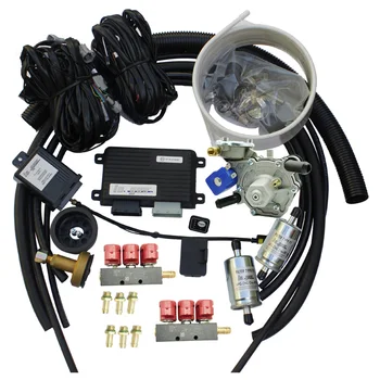 

Propane LPG Sequential Injection System Conversion Kit for V5 V6 Cylinder EFI Engine Gasoline Cars