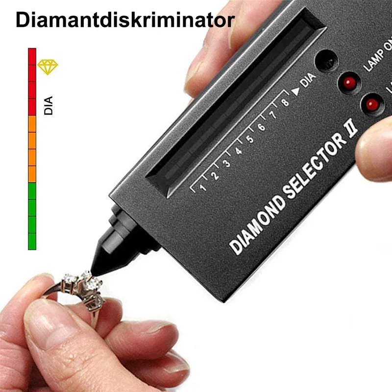 1 Pezzo, Tester Professionale Per Diamanti, Penna Tester Per Gemme, Diamante  Elettronico Portatile