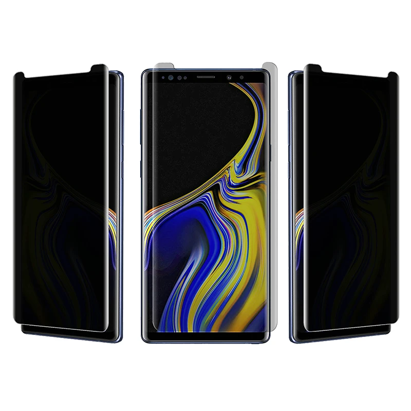 9H изогнутое жидкое УФ закаленное стекло для samsung Galaxy Note10 plus S10 S8 S9 Plus Note10