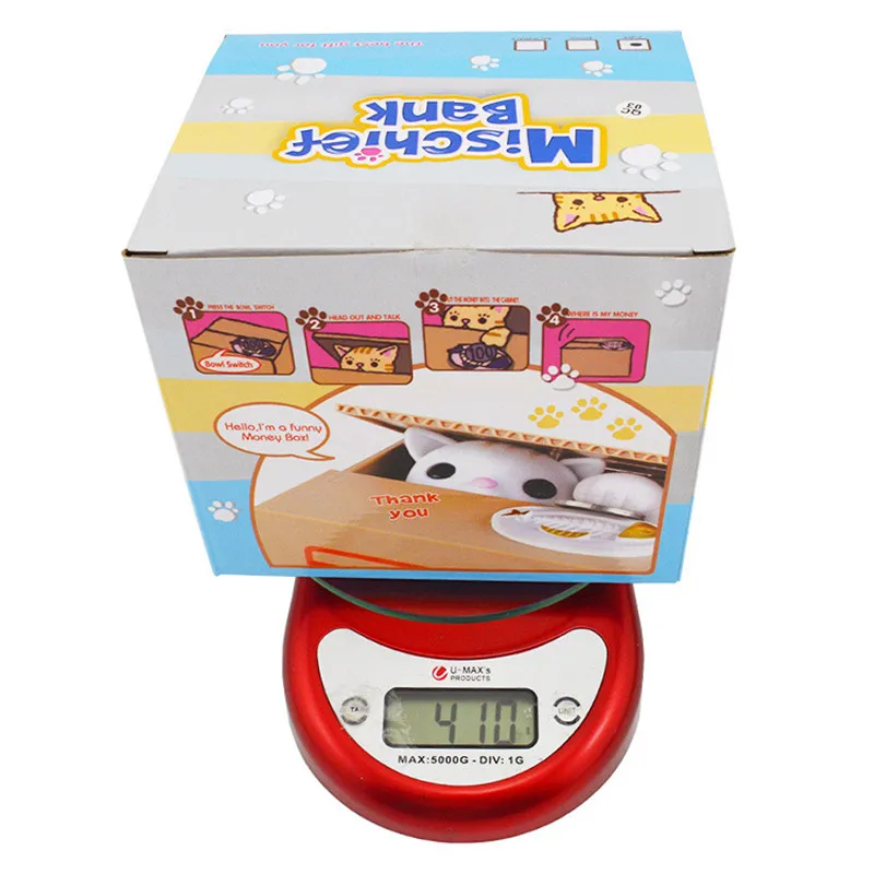 Кошечки для денег, игрушечные коробки для денег, детские подарочные коробки, автоматическая экономия денег Подарочная коробка для детей. Детская комната украшения