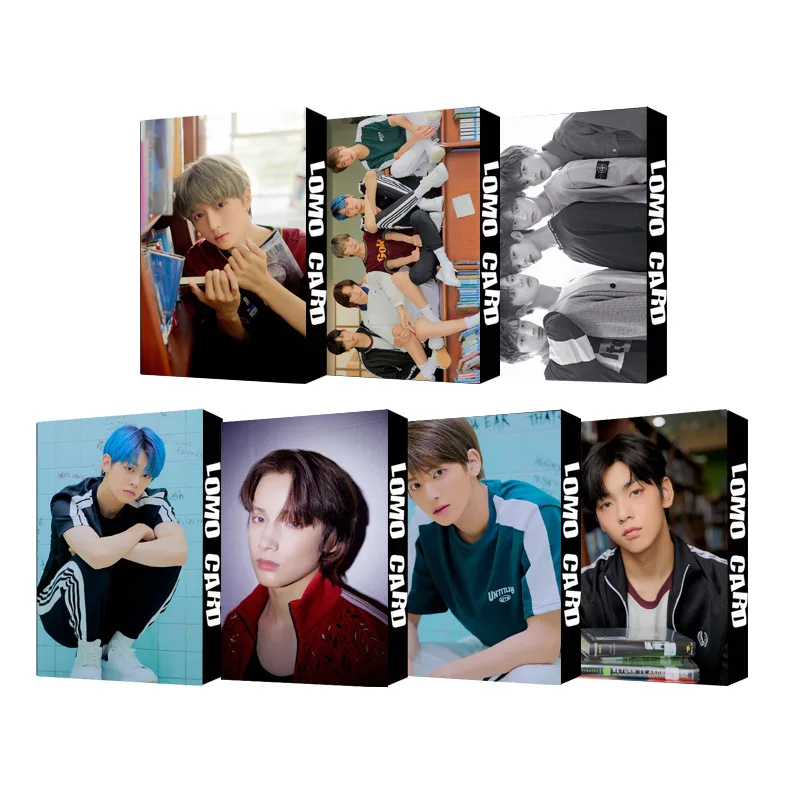 30 шт./компл. Kpop TXT Photocard Group одна ломо-карта высокое качество HD печать для фанатов