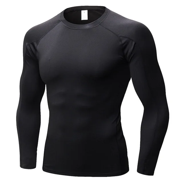 1059 t-shirt black Aismz зимние кальсоны комплекты термобелья Для мужчин быстросохнущая антимикробные эластичные Для мужчин термо белье мужские теплые Фитнес человек - Цвет: 1059 t-shirt black