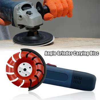 

Wood Carving Disc Angle Grinder Disc Saw Teeth Anti-Kickback Woodcarving Saw Blades 12 Teeth _WK