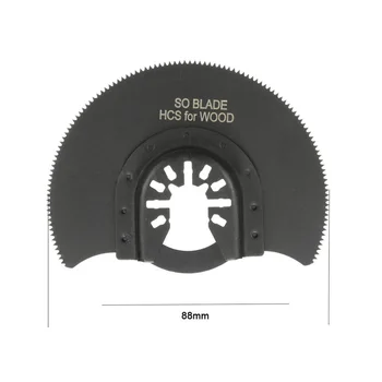 

88mm 3-1/2 Oscillating Tool HCS Segment Saw Blade For Fein Multimaster Home New