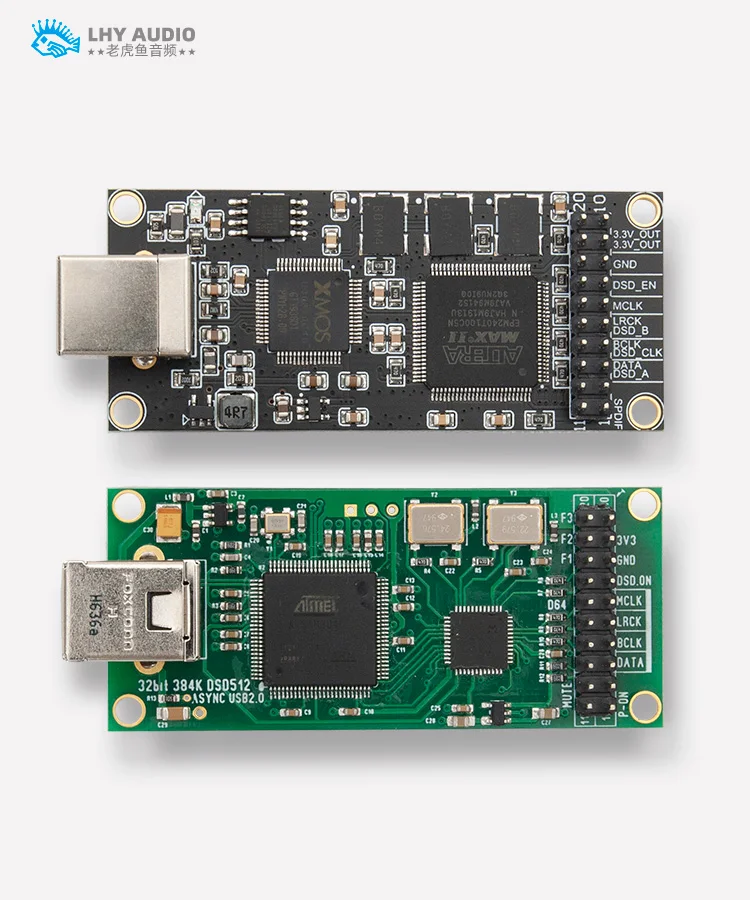 de som digital com interface usb cpld compatível com amanero