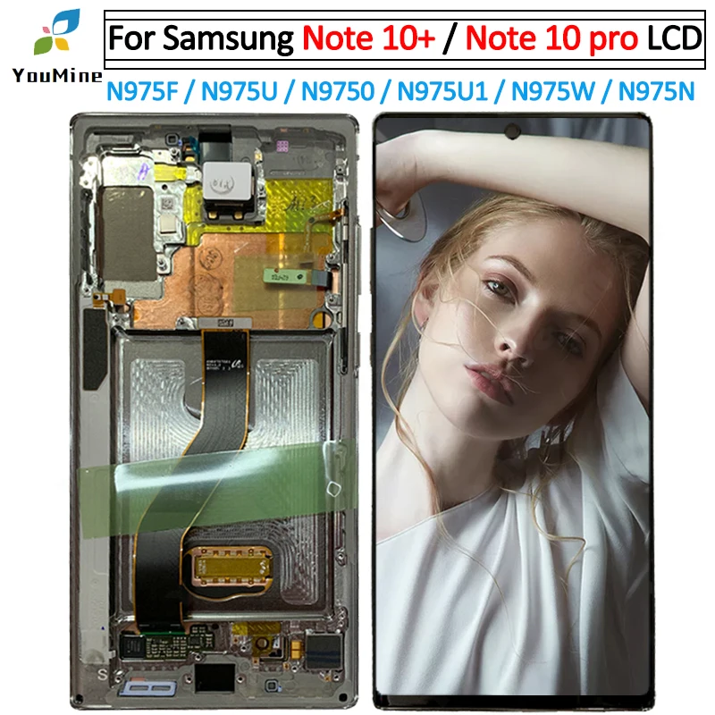 

for Samsung Galaxy note 10+ N975 N9750/DS LCD Display Touch Screen Digitizer Assembly for Samsung note 10 pro note 10+ lcd