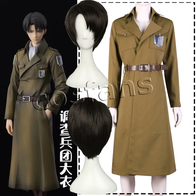 Anime ataque em titan 4 temporada mikasa ackerman survey corps uniforme  conjunto cosplay traje - AliExpress