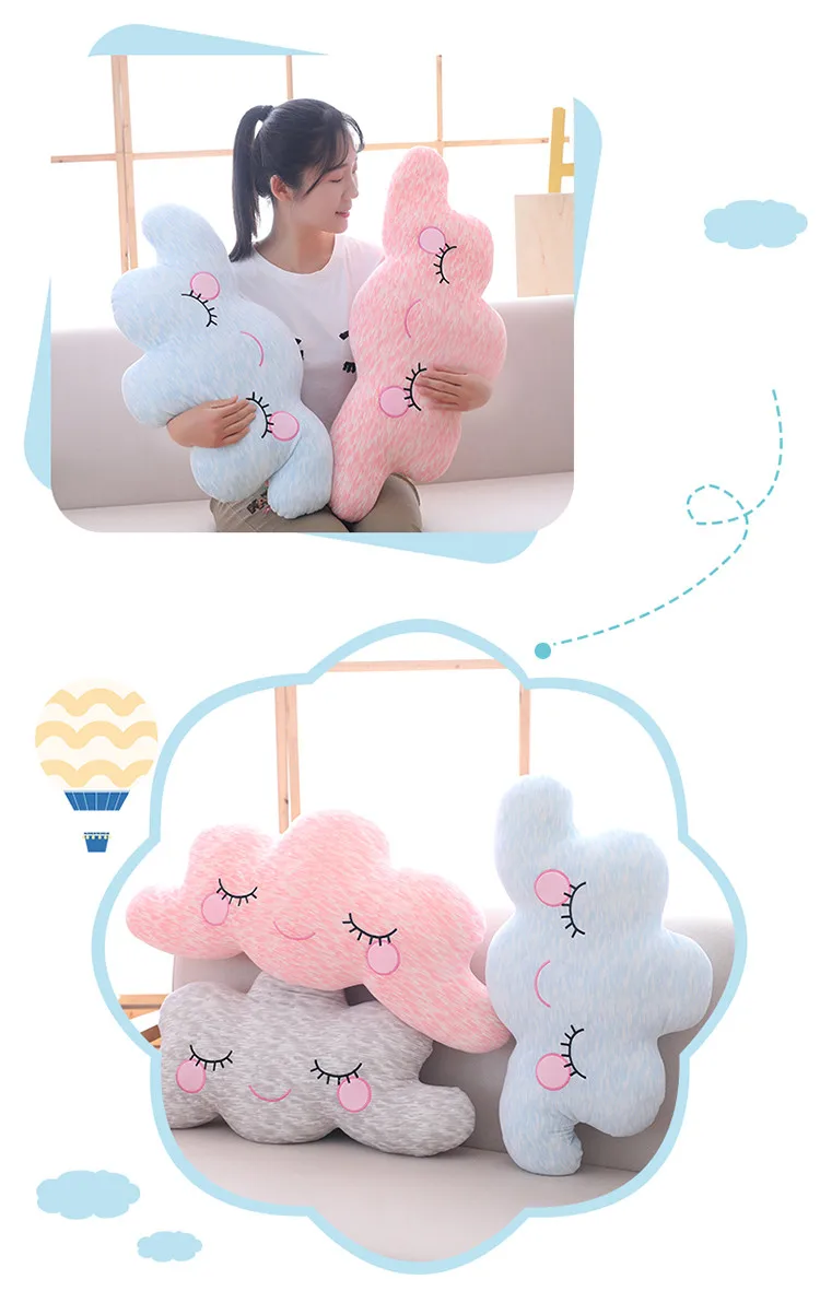 Brinquedos de Pelúcia Bicho de Pelúcia Almofada do Sofá Travesseiro de Natal Presente para a Menina Centímetros Lindo Série Travesseiro Nuvem Kawaii Macia Agradável 1pc 65 Céu 5 Brinquedos e hobbies