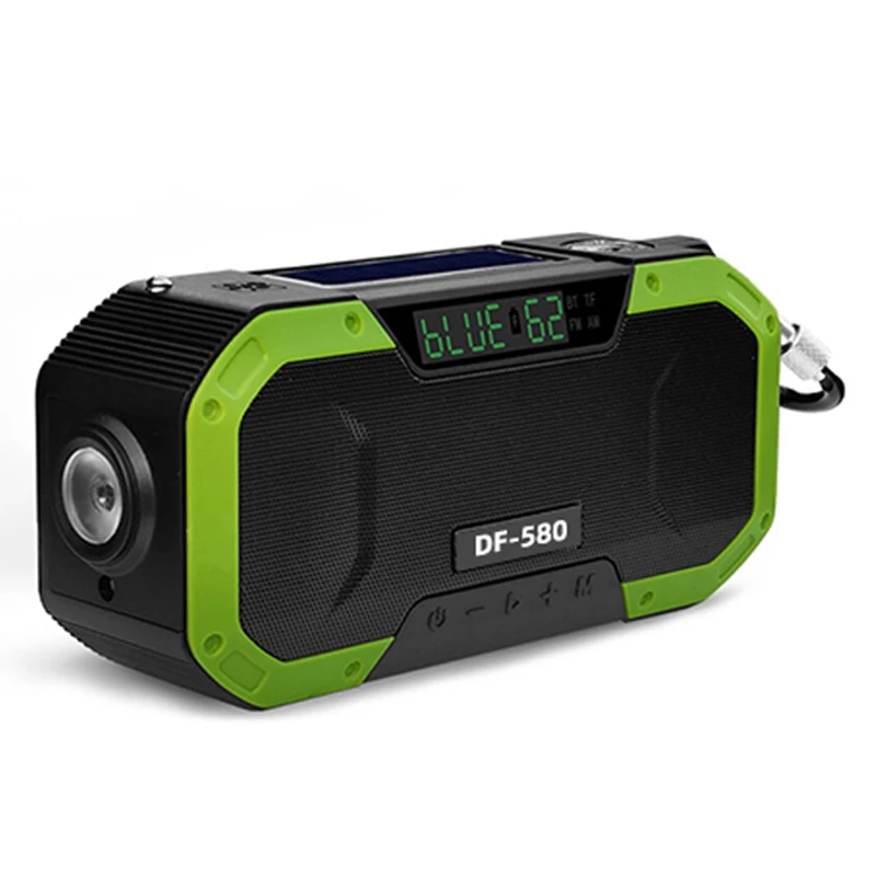 Hot Portable IPX6 Waterproof Hand Crank Solar