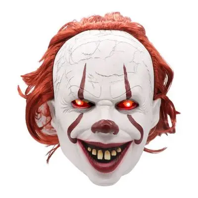 6 Маска для косплея в стиле ужасов, Джокер, пеннивайз, Стивен Кинг, Slipknot, ужас, клоун, костюм для Хэллоуина, маска Джокера - Цвет: 6