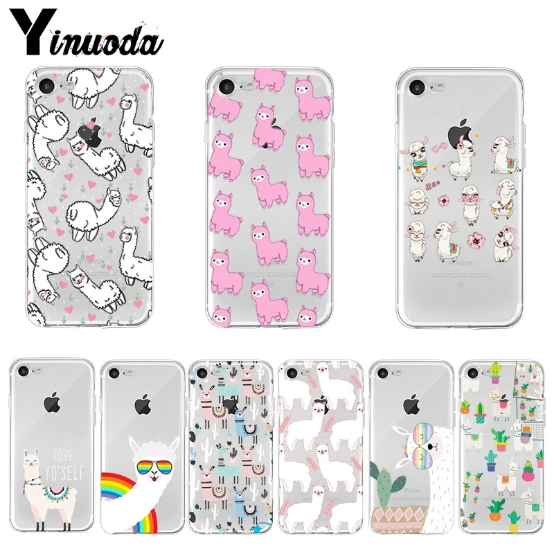 geweer breng de actie de studie Iphone 6s Case Silicone Llama | Iphone 6s Plus Covers Llamas - Cute Cartoon  Phone - Aliexpress