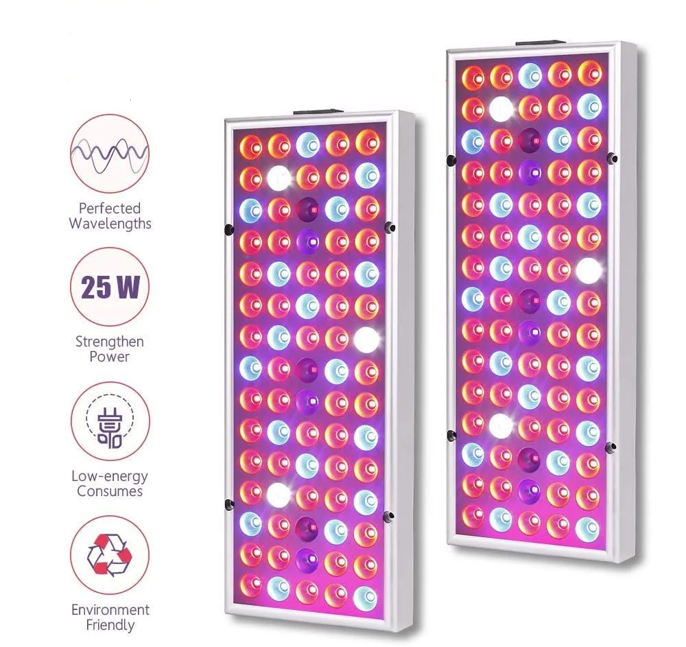

Grow Light 25W AC 220V Plant Dimmable Levels Plant Grow Lamp for Indoor Flower with Red Blue Full Spectrum Seedling Cultivation