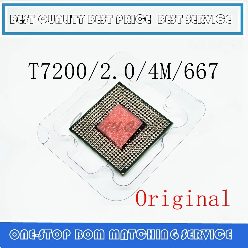 T7200 7200 SL9SF ЦП 4M Разъем 479 (кэш/2 0 ГГц/667/двухъядерный) процессор для ноутбука |