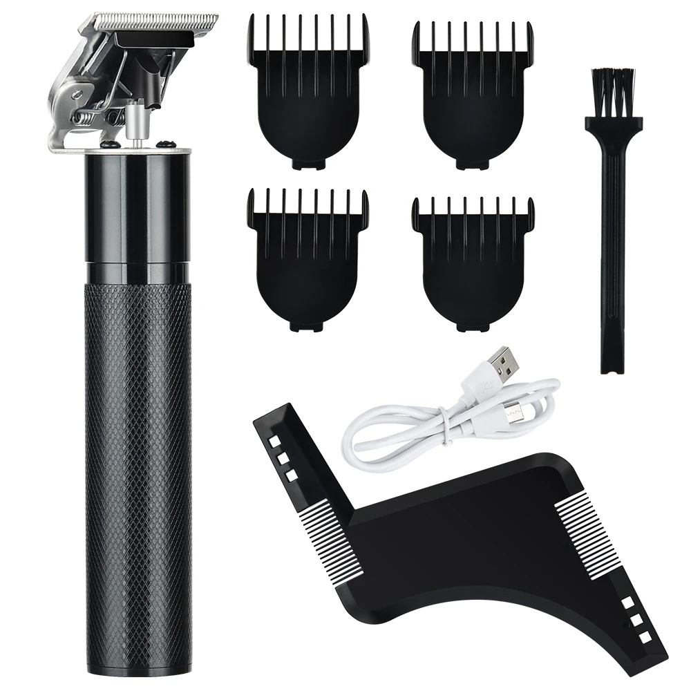 

Hair Clippers for Men Cordless Electric Trimmer with Ceramic Blade Head USB Rechargeable Hair Cutting Kit for Oil Hair