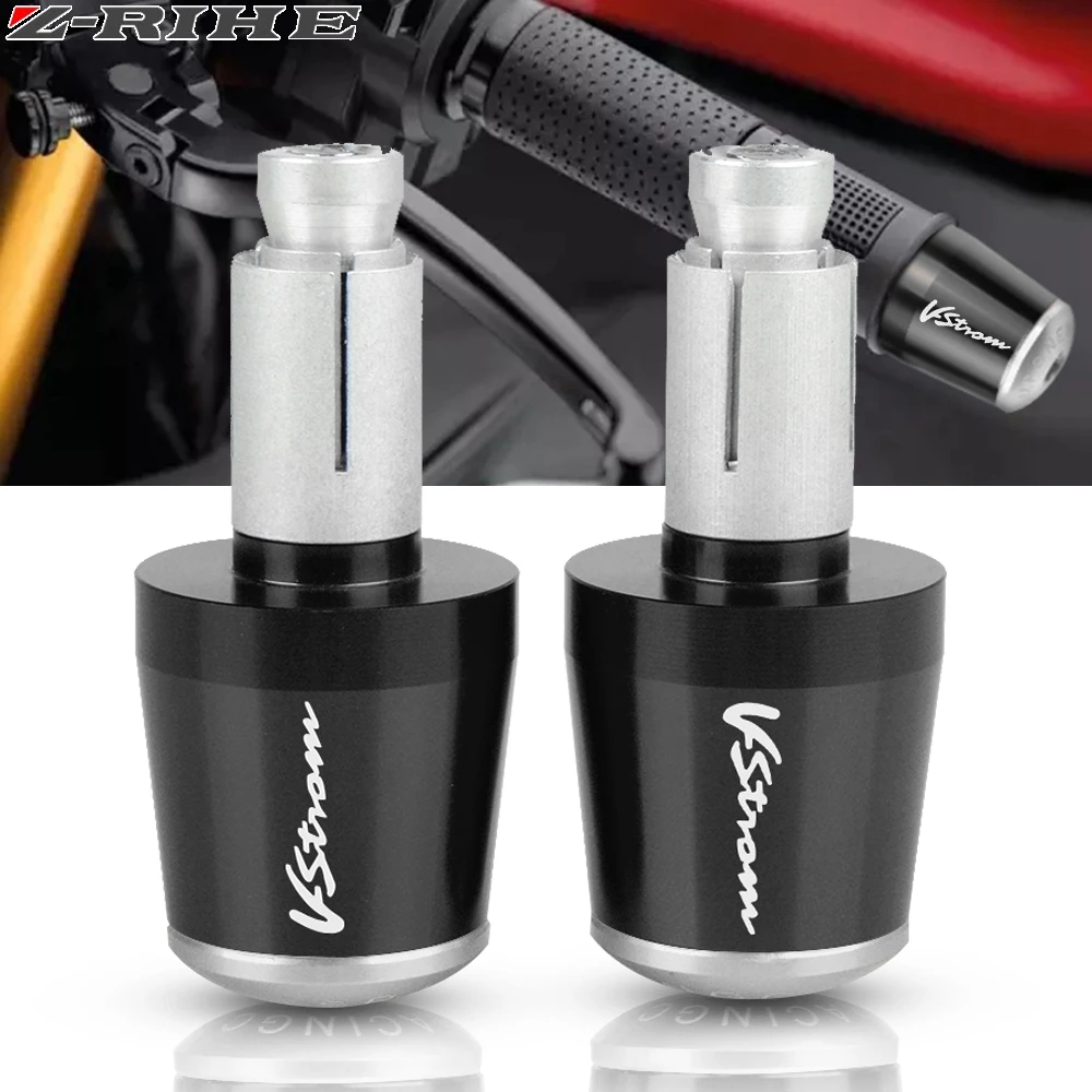 

Motorcycle Handlebar Hand Grips Handle Bar End Cap FOR SUZUKI V-Strom 250 650 1000 DL250 DL650 DL1000/V-Strom1000/XT INAZUMA250