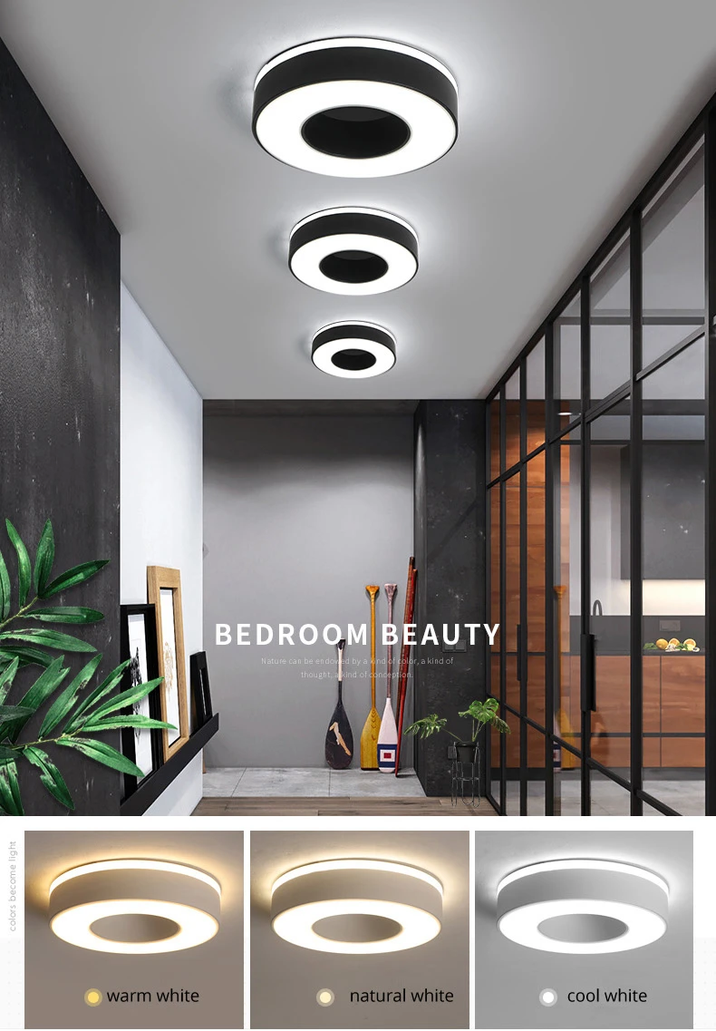 lâmpada varanda branco preto lamparas techo plafondlamp