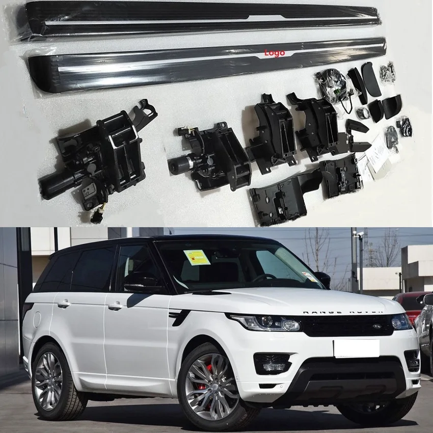Высококачественная электрическая беговая плата для Land Rover Range Rover Sport+ ступенчатая Выдвижная Беговая панель