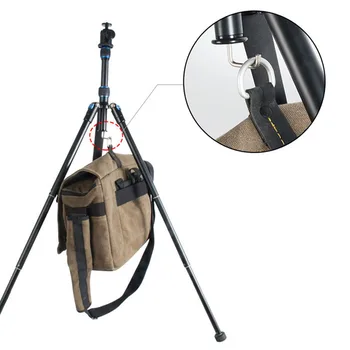 

Outdoor Tripod Gravity Hook Photography Bag SLR Camera Shaft Practical Stainless Steel 3/8 Screw Thread Accessory Stabilized