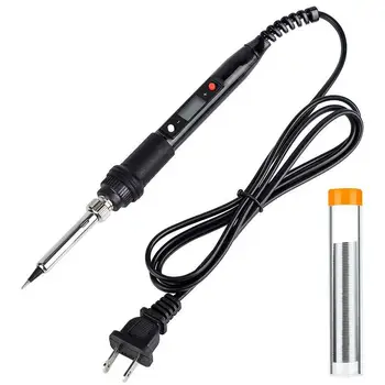 

220V/110V 80W Electric Soldering Iron Set Adjustable Temperature LCD Digital Display Rework Station Welding Repair Tools