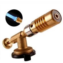 Chalumeau à souder à gaz Portable, pistolet à flamme en laiton à haute température, chalumeau à gaz Mapp Turbo, brasage au Propane, plomberie